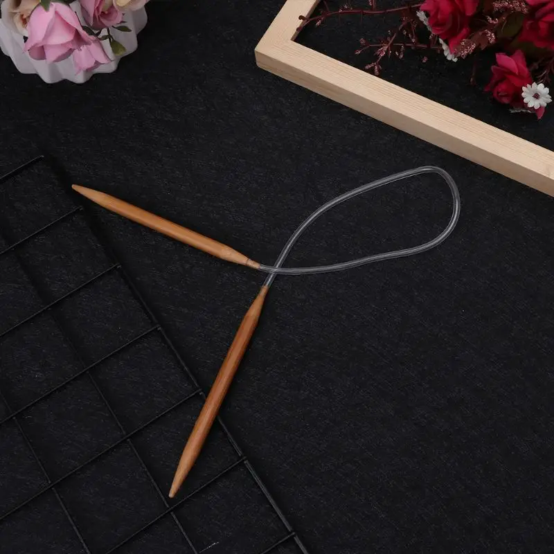 18 шт карбонизированные бамбуковые крючки для вязания крючком Круглый ковер