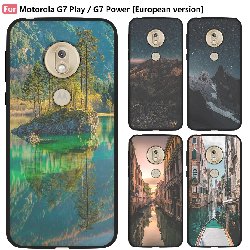 ITien хорошее качество Модный чехол для Motorola Moto G7 power EU защитный силиконовый