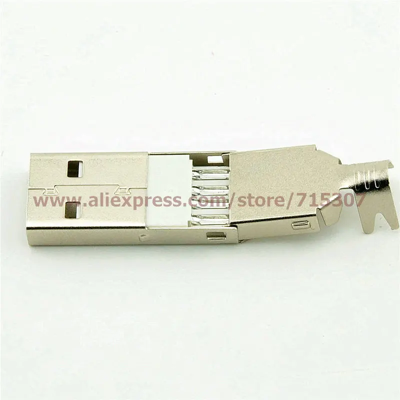 PHISCALE 50 шт. usb коннектор папа тип A 2 0 3 в 1 гнездо|usb connector|usb connector typeusb type a |