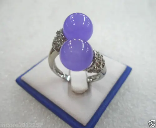 Фото Оптовые цены 16 новых колец ^ Мода Новый настоящий фиолетовый камень твердый r