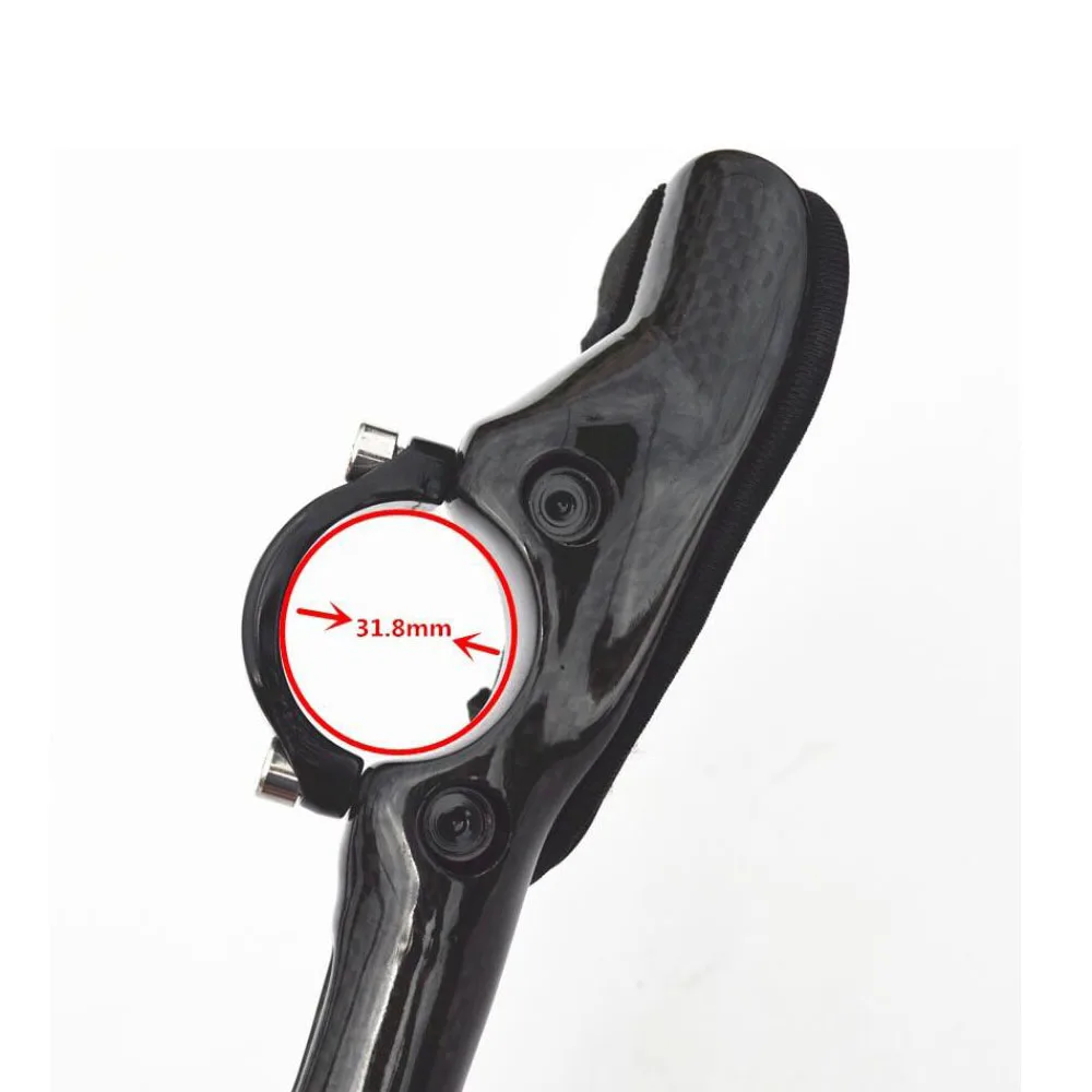 УГЛЕРОДНЫЙ руль для дороги велосипедный время триатлона удлинитель руля