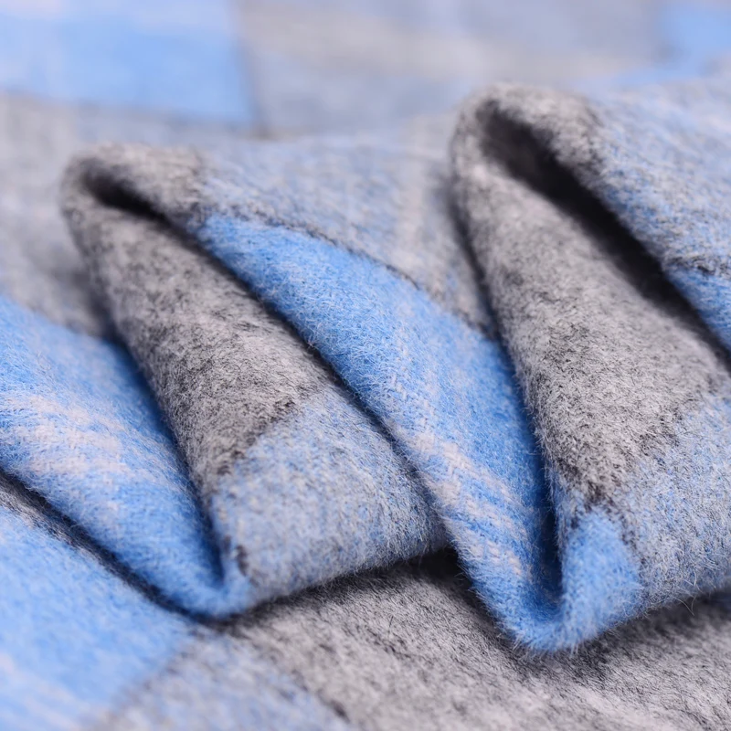 Тонкая шерстяная ткань для девочек микро-кашемир мягкая одежда костюмы чистая