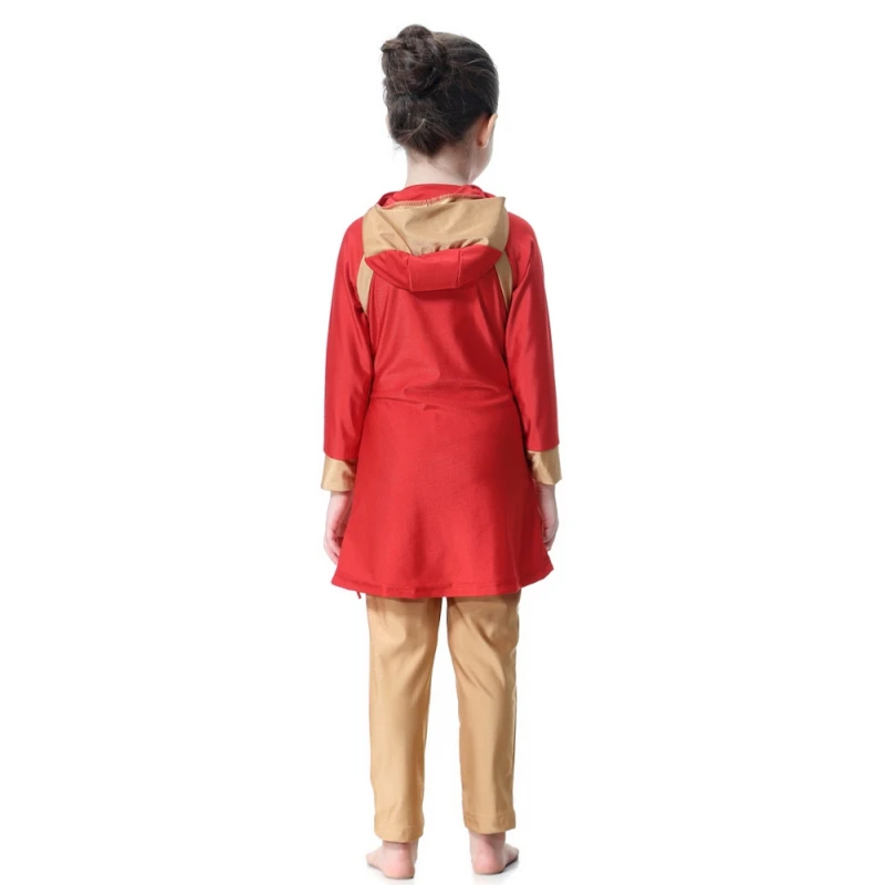 Комплекты для мусульман девочек мусульманские купальники купальный костюм