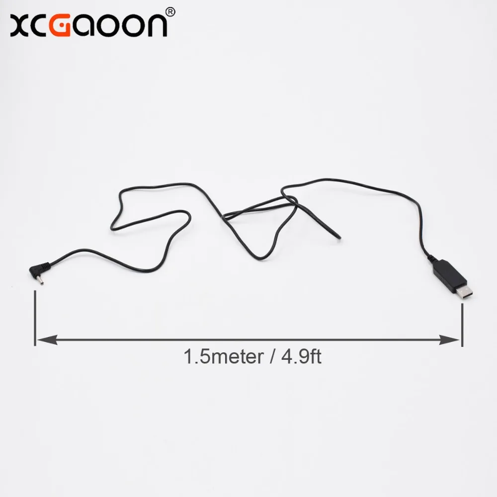 XCGaoon DC преобразователь USB вход 5V выход 12V 0.8A с диаметром 3 5 мм зарядный порт для