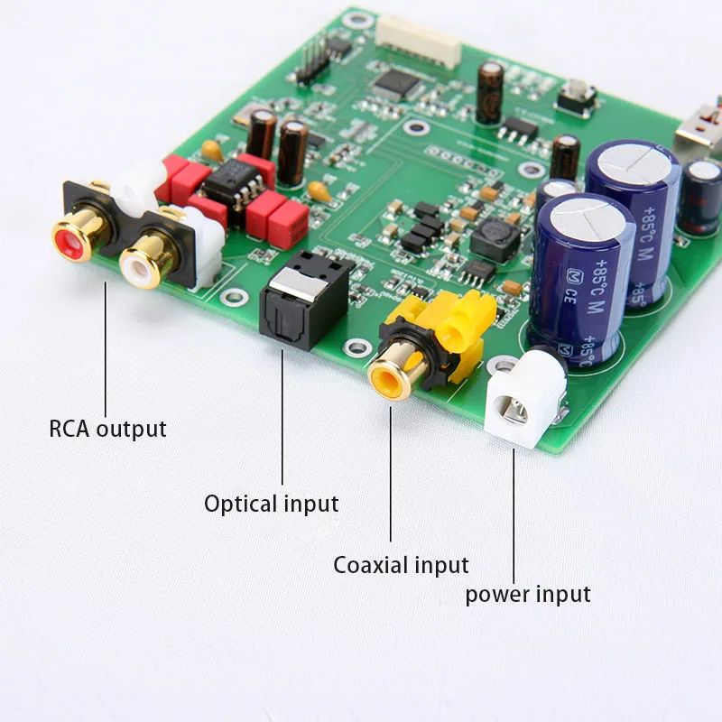 ES9038Q2M ES9038 Q2M I2S DSD оптический коаксиальный входной декодер DAC выход для наушников Hi