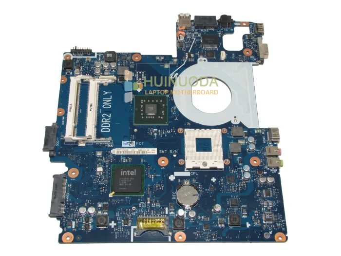 NOKOTION материнская плата для ноутбука Samsung R510 P510 Intel GM45 DDR2 с процессором без