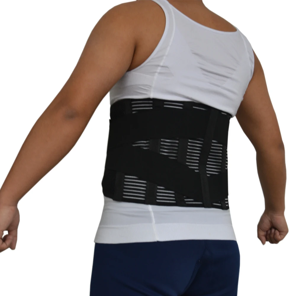 Поясничный корсет для мужчин и женщин регулируемый эластичный пояс фитнеса|lumbar