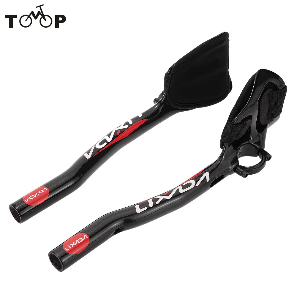 Полностью углеродное волокно дорожный велосипед упор для шоссе руль