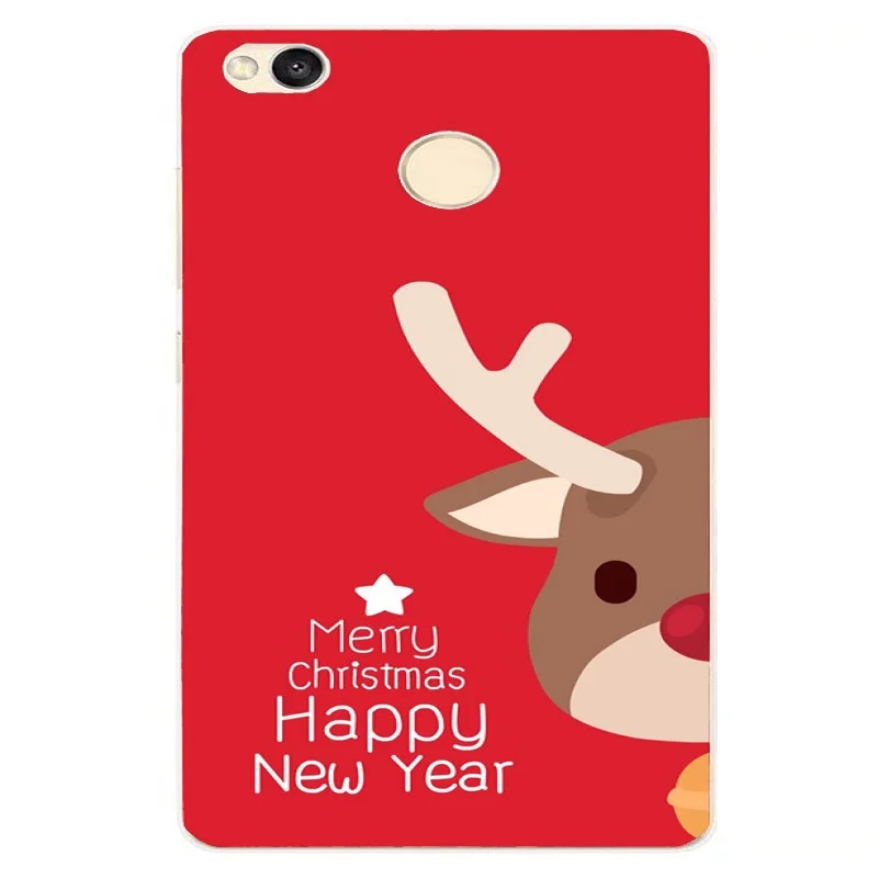Санта Клаус чехол для телефона xiaomi redmi 4X 4A 5A крышка mi A1 Happy Новый год Мягкие Tpu Capa Note