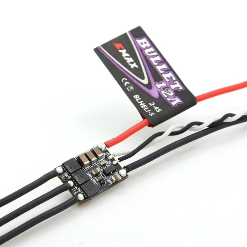 4 шт./1 шт. EMAX Оригинальный Новый BLHeli S DSHOT Bullet FPV ESC 6A 12A 15A 20A 30A 35A s контроллер