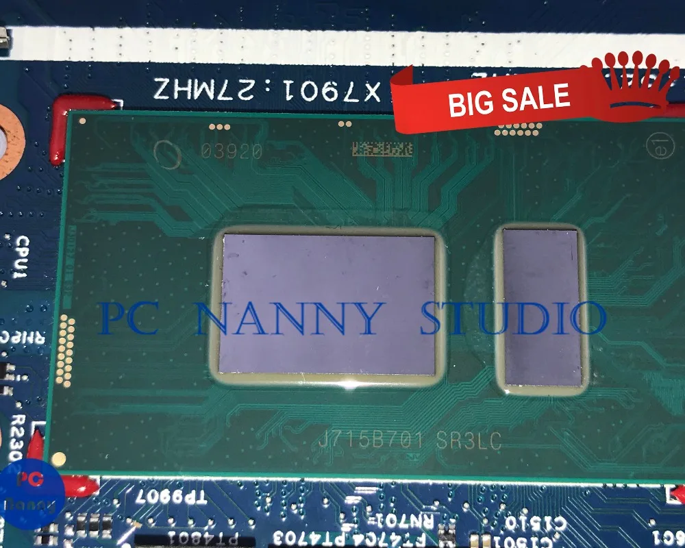 Материнская плата PCNANNY для ноутбука HP Pavilion X360 14-BA 939382-601 17817-1 448.0BZ09.0011 I7-8550U SR3LC
