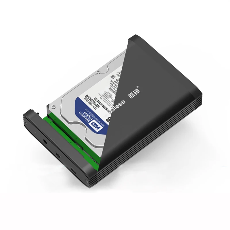 Чехлы для hdd ssd 3 5 дюйма 2 Type C / USB A usb 0 к sata жесткий диск caddy алюминиевый корпус