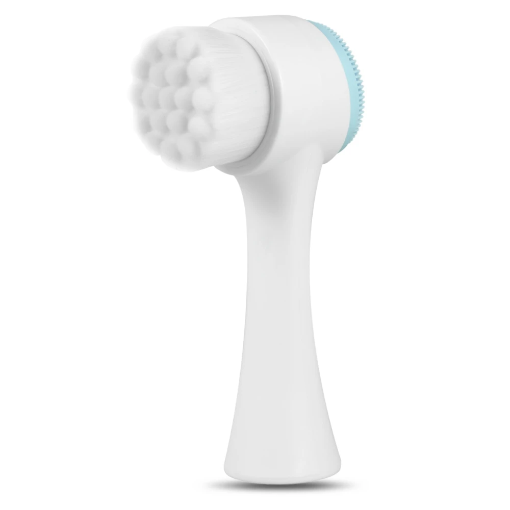 

Double-sided Soft Hair Facial Cleansing Brush