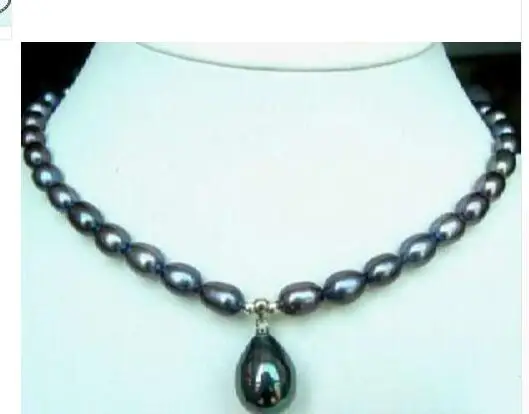 Ожерелье с натуральным пресноводным жемчугом и ракушками 7-8 мм | Украшения