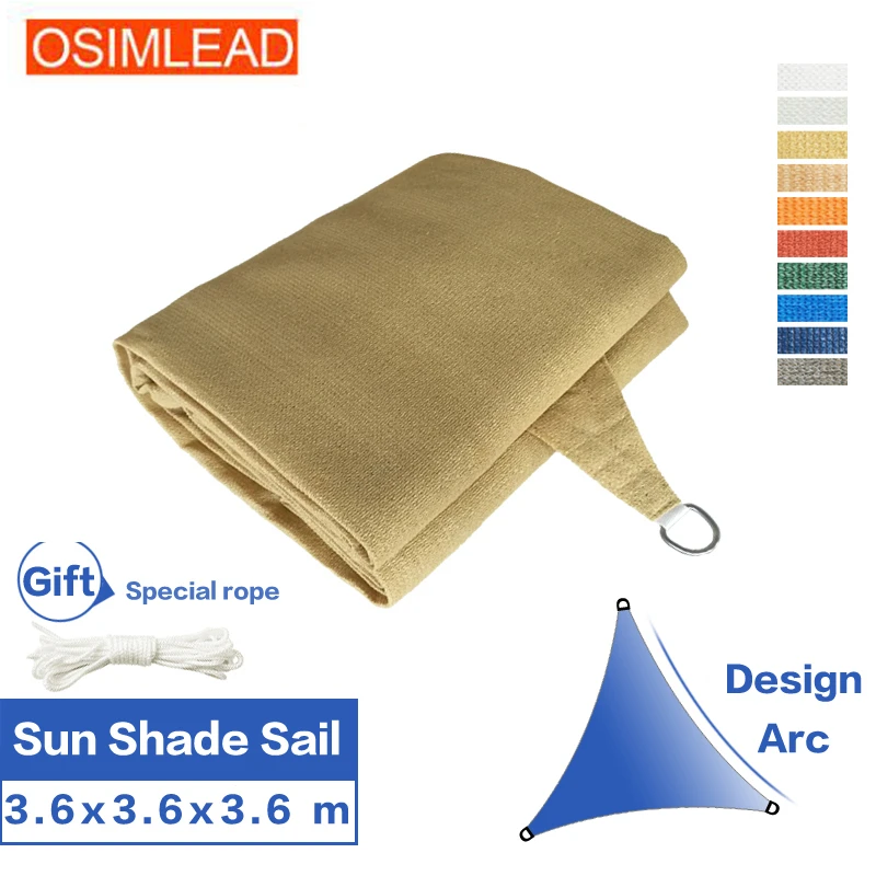 OSIMLEAD 3 6*3 6 м солнцезащитный козырек-Стандартная Крышка-наружный тент для патио