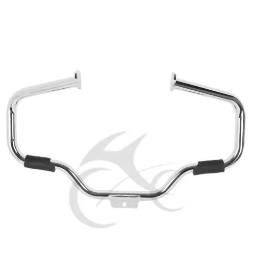 Хромированная черная защита двигателя для Harley Fatboy Heritage Softail Springer 00-17 FLSTNSE FLSTN FLSTF Classic FLSTC Slim