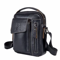 leather shoulder crossbody bag for men business casual messenger briefcase handbag mens phone wallet tote day pack