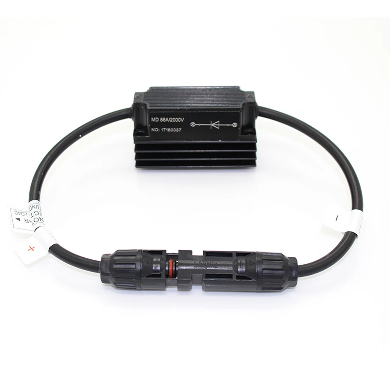 2 шт. Открытый водонепроницаемый диодный соединитель 55Amp DC 2000V солнечный стиль