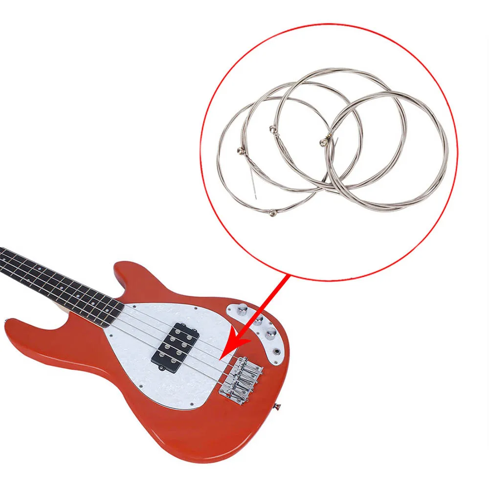 

IRIN 4-string Electric Bass Guitar String Set Nickel Round Wound High-carbon Steel Core(1.14-2.67) Guitar Parts