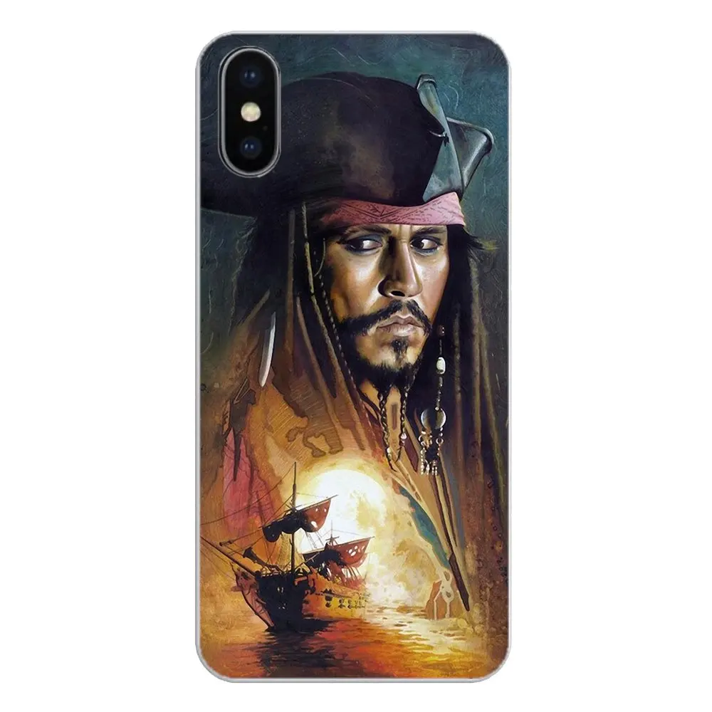 Прозрачный мягкий чехол для Motorola Moto X4 E4 E5 G5 G5S G6 Z Z3 G3 C Play Plus Пираты Карибского моря