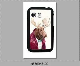 CASE CITY For Samsung Galaxy Y S5360 Protective Case Mobile Phone Bag Hard Cover Moose (s5360-3094) |