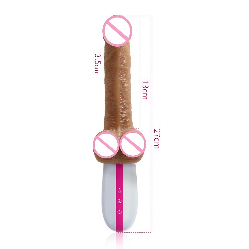 10 Speed Vibrating Dildo Soft Silicone Swing G-spot Heating Vibrator Male Artificial Penis | Красота и здоровье