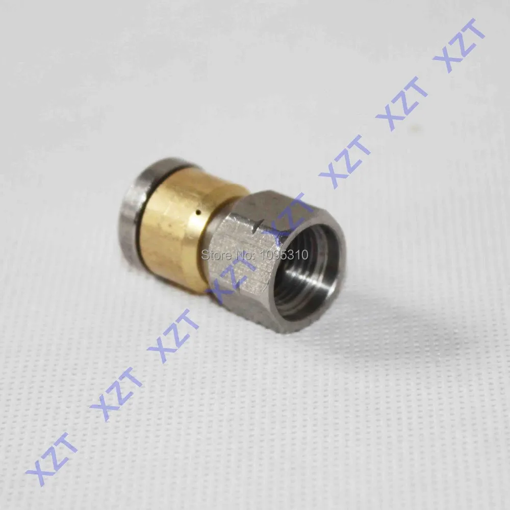 XZT Turbo 4000PSI/275BAR Inlet BSP1/4 Вращающаяся насадка для очистки канализационных струй