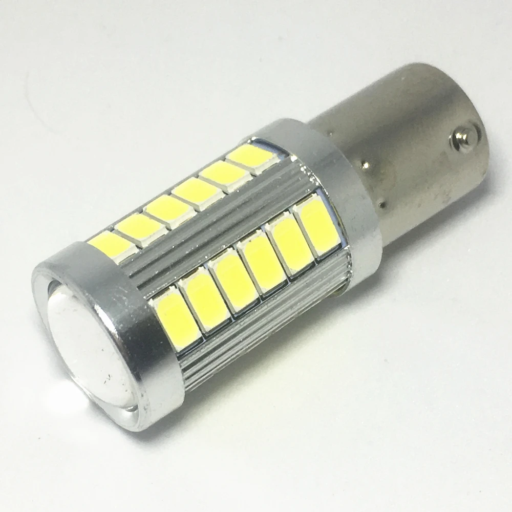 2 шт. 1156 ba15s P21W led 5630 5730 smd Автомобильный задний стоп светильник s красный белый