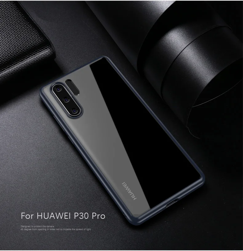 Huawei P30 20 Pro Чехол huawei P20 Lite чехол s Мягкая силиконовая рамка+ прозрачный акриловый твердый чехол для huawei P30 20 Coque