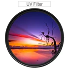 Защитный УФ-фильтр 37 40,5 43 46 49 52 55 мм 58 мм 62 мм 67 мм 72 мм 77 мм 82 мм для камер Canon Nikon Sony Fujifilm