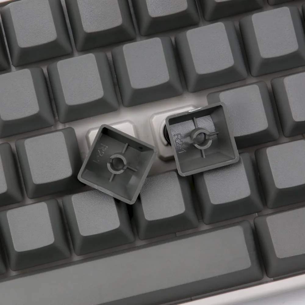 EC пустой серый keycap PBT OEM 60 клавиш для Topre ANSI макет Электростатическая емкостная