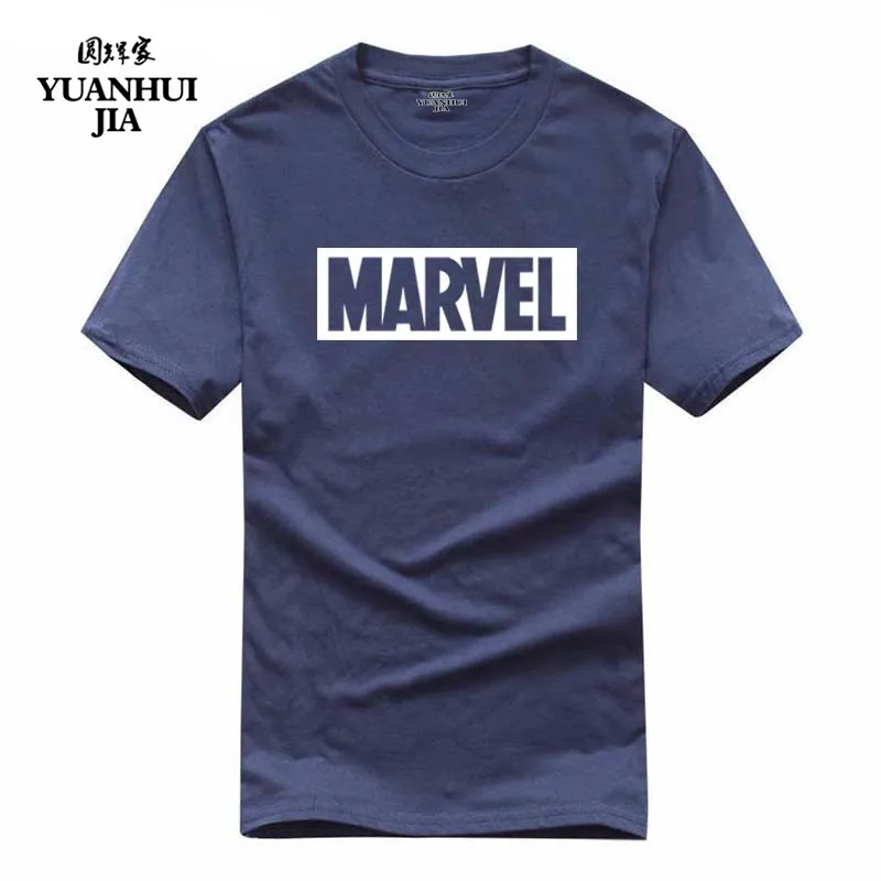 2018 New Fashion MARVEL t-Shirt men cotton short sleeves Casual male tshirt marvel t shirts tops tees Free shipping | Мужская одежда