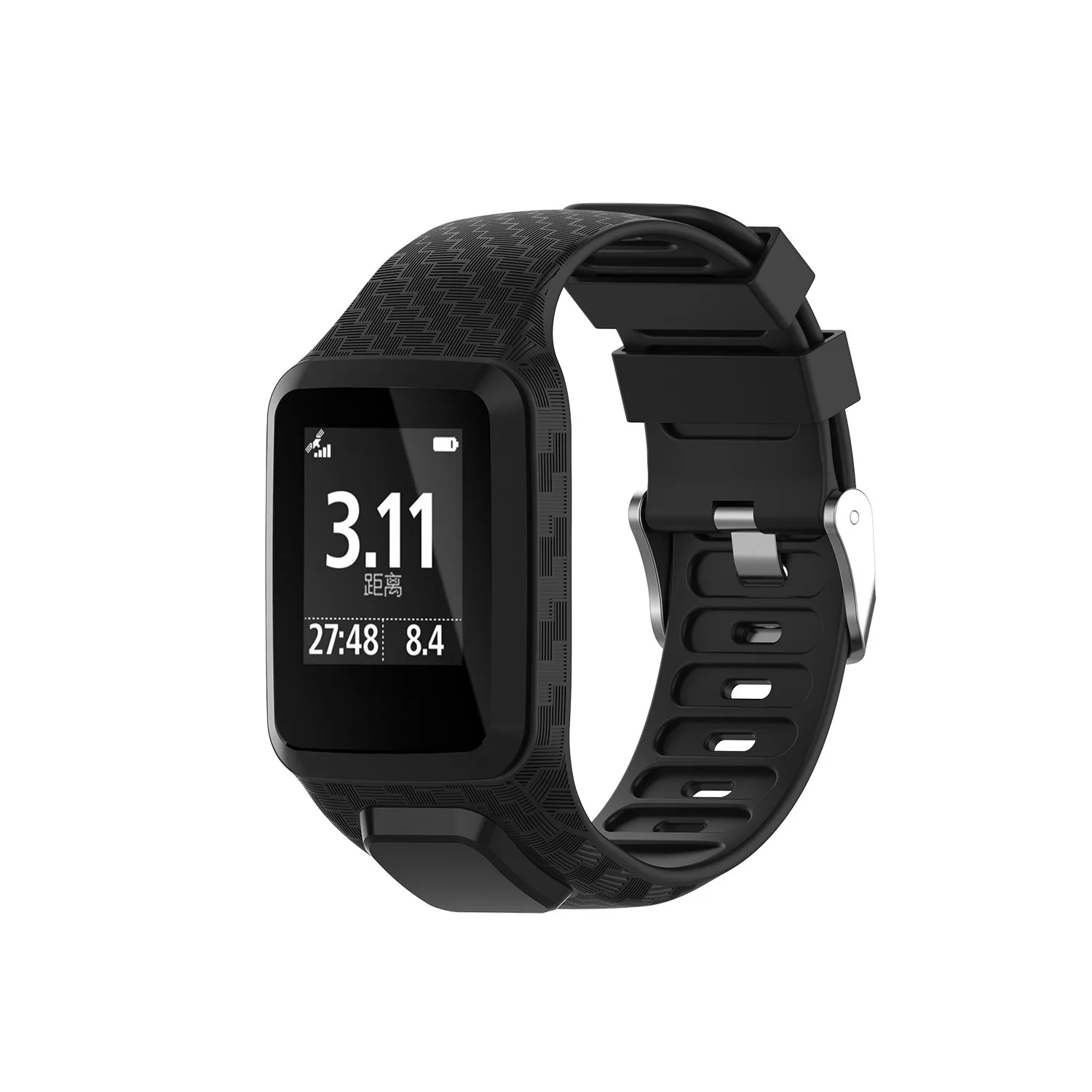Силиконовый ремешок для Tomtom Runner 2 3 Spark Golfer сменный браслет 7 8