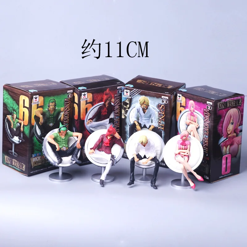 11 см аниме One Piece Vinsmoke Family Reiju Sanji Yonji игрушечная фигурка сидя из ПВХ|Игровые фигурки