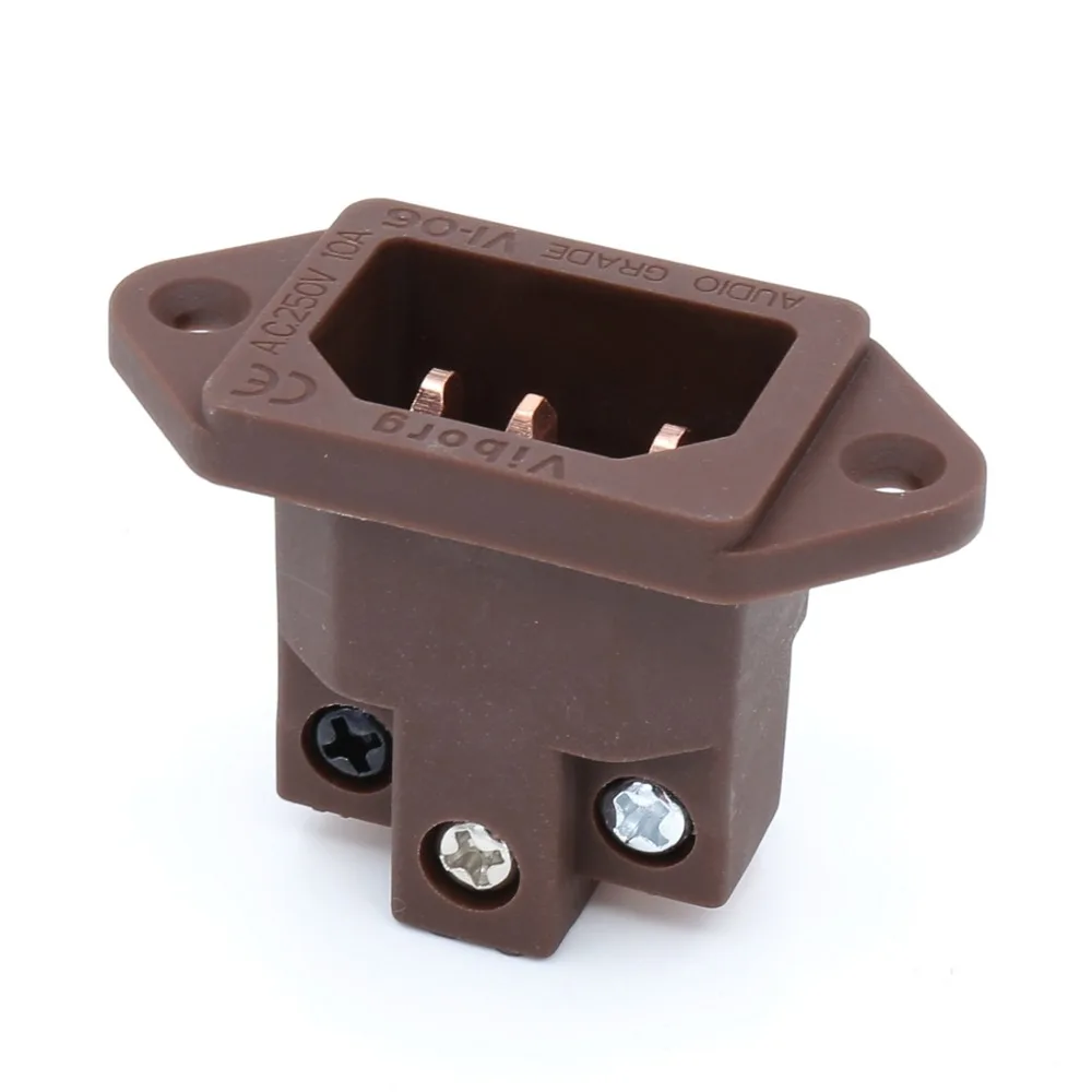 Бесплатная доставка один шт. Входная розетка из меди Виборг | Электроника