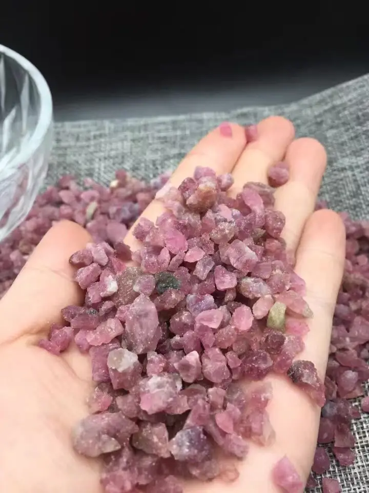 100g rare natural rough stones and minerals reiki healing crystal ruby raw gemstone specimen for making jewelry | Дом и сад