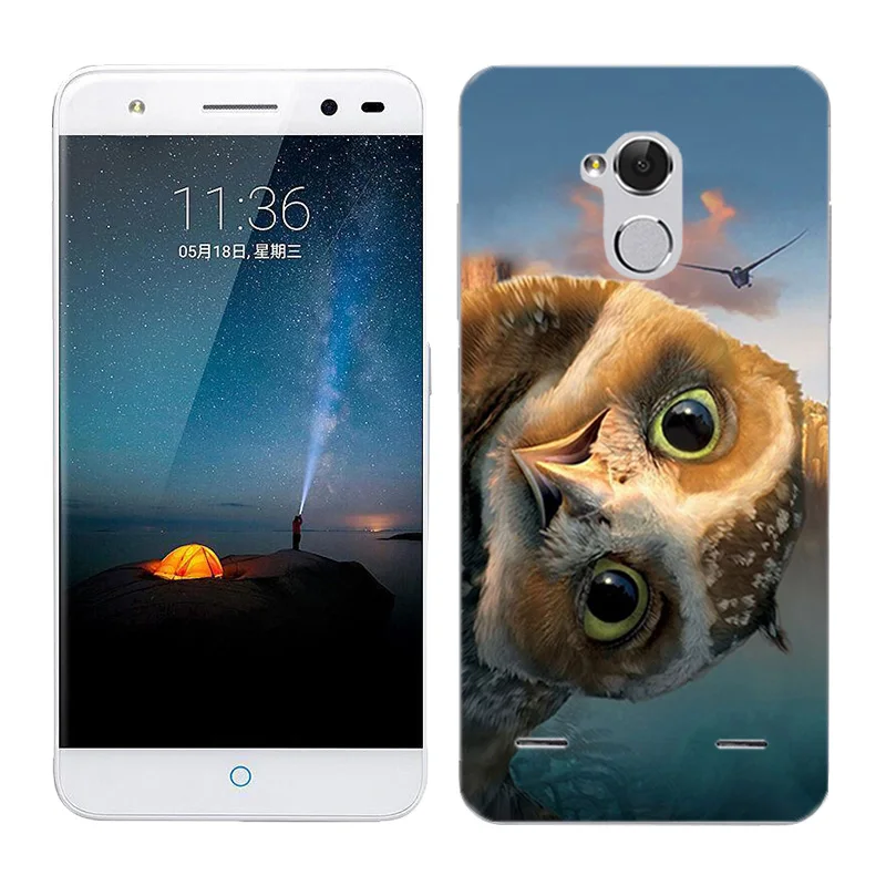 31 Мягкий силиконовый чехол для телефона zte Blade V7 Lite, прозрачный чехол с изображением Луны и земли, 5,0 дюйма, задняя крышка для zte Blade V 7 Lite, чехол - Цвет: 31