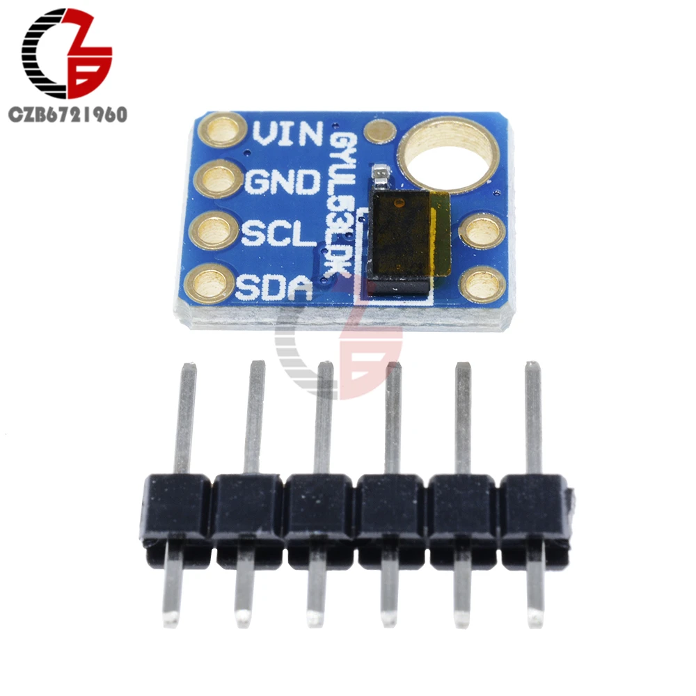 Φ VL53L0X IIC I2C ToF датчик расстояния полета 2 8 5 в модуль|module|module i2cmodule sensor |