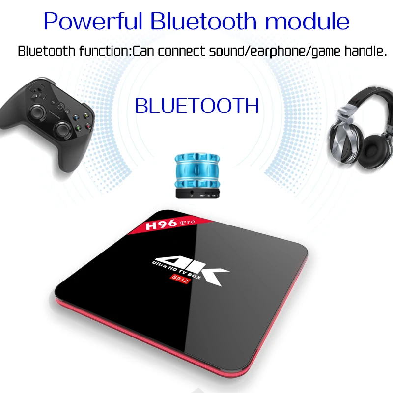 Xinways 3 Гб 64 ГБ android tv box 7 1 Восьмиядерный 4 k Amlogic S912 smart 2 4g/5 ghz Wifi BT4.1|ТВ-приставки и