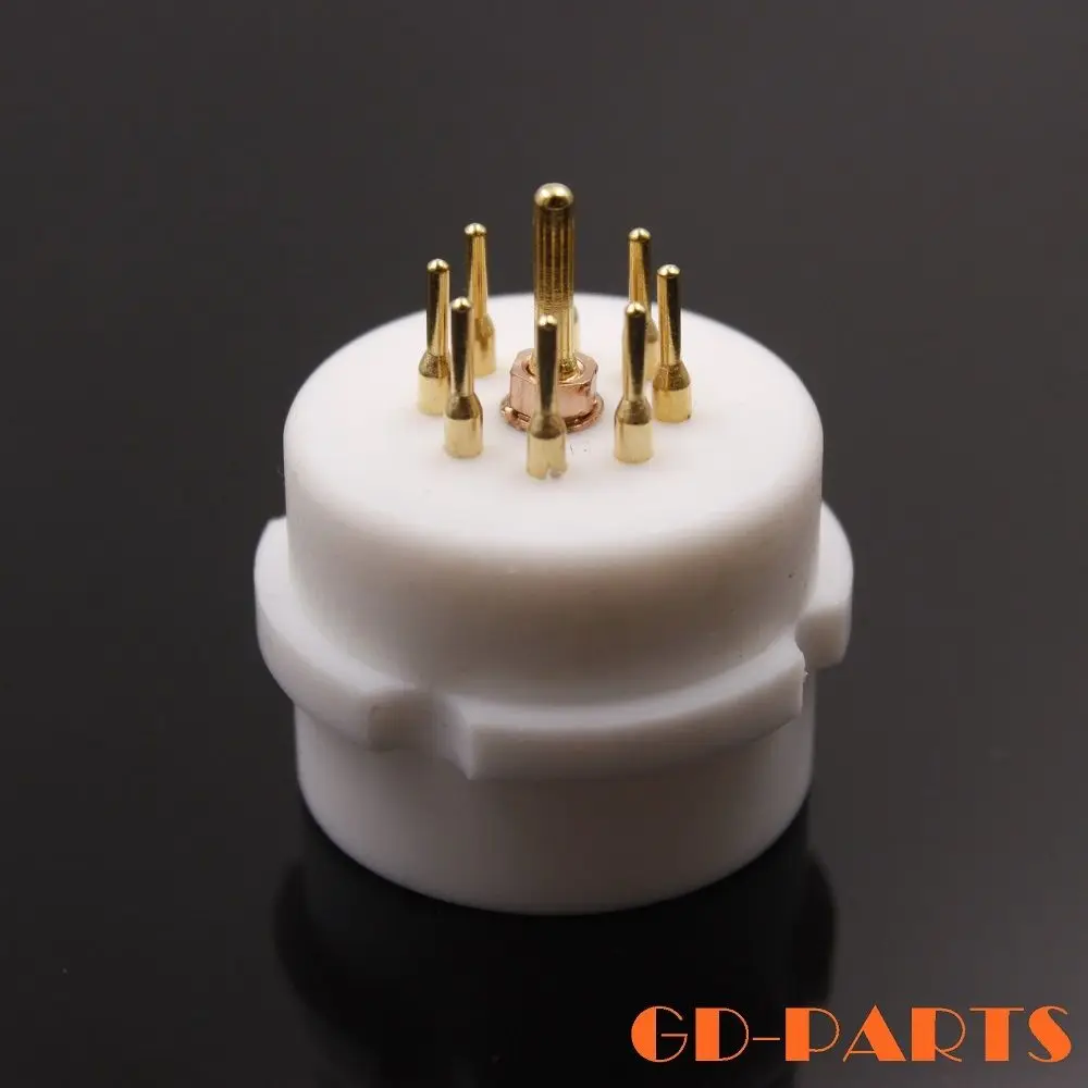 1 шт. EIZZ High End 8pin PTFE вакуумная трубка гнездо клапана база для ECC40 EF40 EF42 винтажный