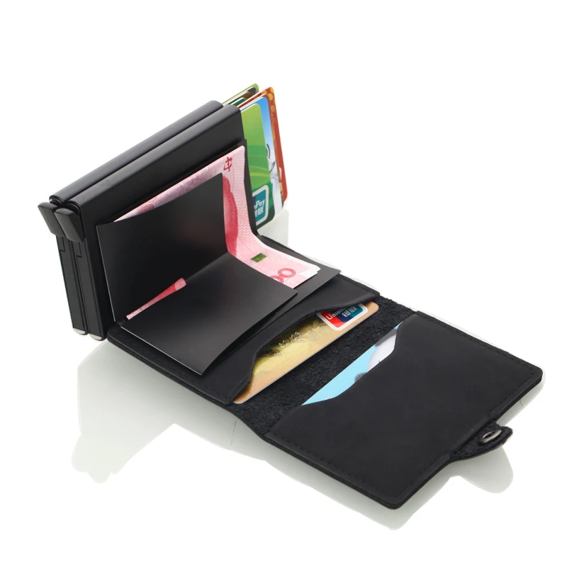 Мужские держатели для кредитных карт американский Европейский стиль кошелек