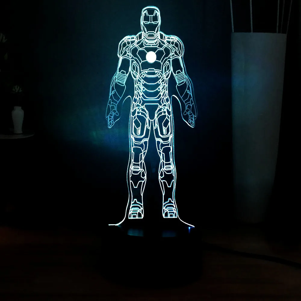 Новый 3D мультфильм сенсорный пульт дистанционного управления 7 цветов изменить