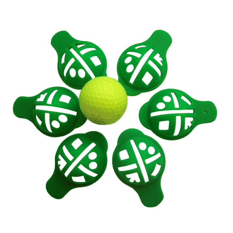 

10 Pcs/set Golf Ball Liner Marker Tool Training Golf Accessories Practice Set