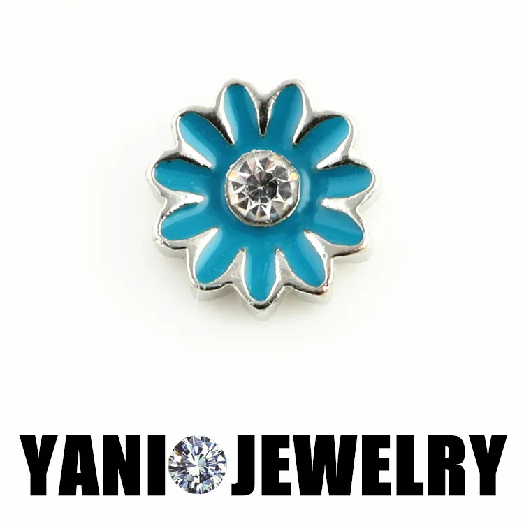 20 шт. белые/розовые цветки маргаритки плавающие шармы для стекла живые женские