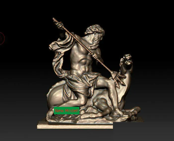 Новая модель 3D модели для ЧПУ или принтеров в формате STL Neptune|3d model for cnc|for cncmodel 3d |