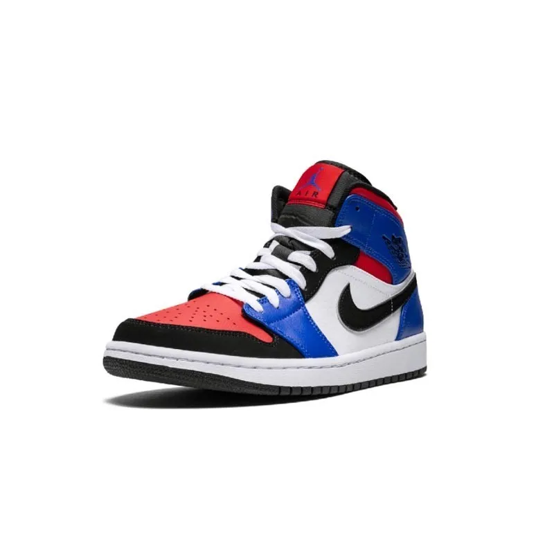 Nike Air Jordan 1 Новое поступление обувь для детей Дышащие Детские Баскетбол Спорт на открытом воздухе спортивная обувь#554724-124