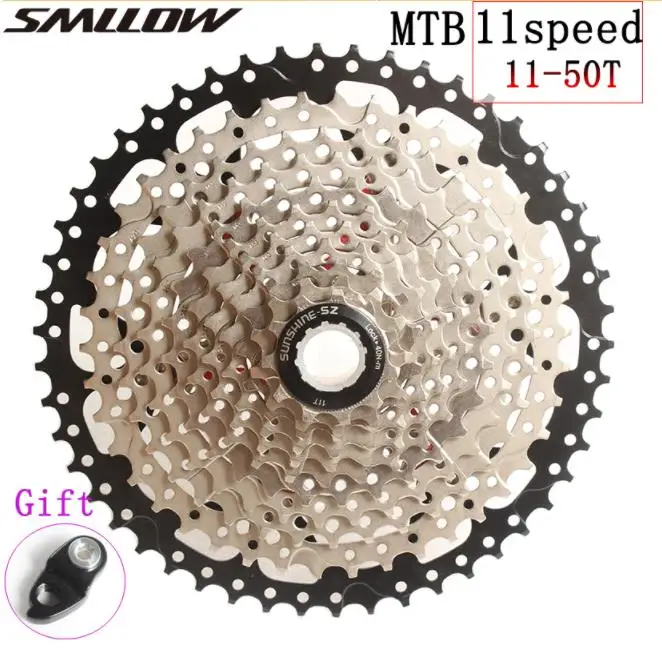 SUNSHINE SZ 11s 11 скорость 50t Freewheel кассеты Черный Серебряный маховик широкое