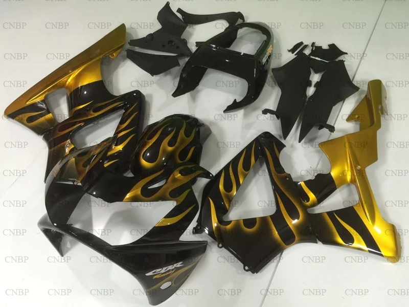 CBR 929RR 2000 - 2001 Пластиковые обтекатели CBR900 929 00 01 кузов CBR929RR Черная желтая рамка