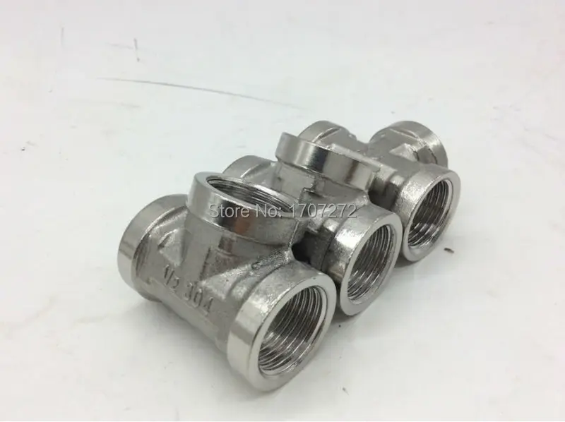 

Brand New 1/2" Tee 3 way Threaded Pipe Fittings Stainless Steel SS 201 Female x Female x Female New High Quality