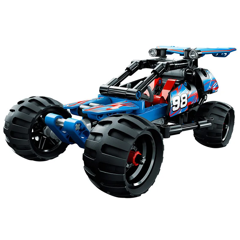 Decool совместимые с Legoed Technic Trucks функция обратной тяги набор гоночных автомобилей